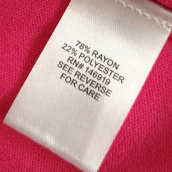 Rachel Roy V-Neck Puff Short Sleeve Knit Sweater Top Pink Size M - Picture 5 of 9